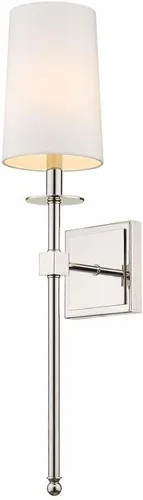 Miniatura 8 de Z-Lite 1 aplique de pared ligero 811-1S-BN, níquel cepillado