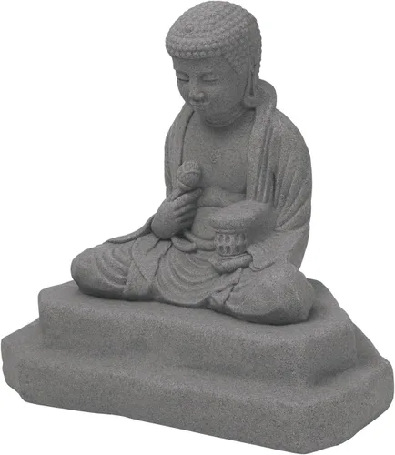 Miniatura 40 de Emsco Group 92246 Estatua de niño soñando despierto – Aspecto natural – Hecha de resina – Ligera – 40 cm de altura para jardín, BRONCE