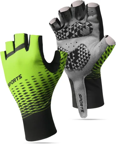 Guantes de ciclismo Guantes MTB de medio dedo para hombres y mujeres, ideales para ciclismo de montaña y ciclismo