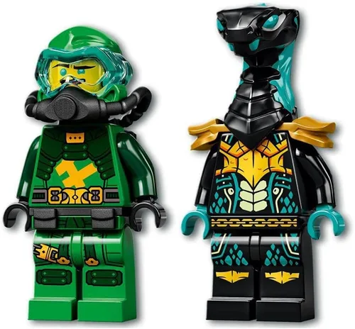 Miniatura 7 de LEGO NINJAGO Lloyd's Hydro Mech 71750 Kit de construcción, juego submarino con NINJAGO Lloyd y Mech; acción de juego de rol para niños y niñas a