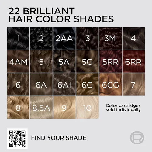 Miniatura 9 de L'Oreal Paris Colorsonic - Cartucho permanente de tinte para el cabello, color vibrante para retoque de raíces, cobertura de canas o todo color en 1