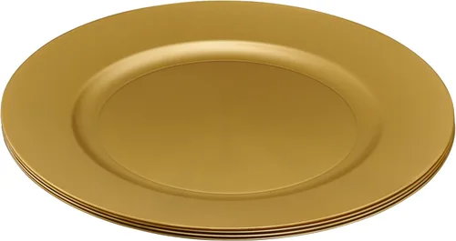 Miniatura 7 de ELEGANT DISPOSABLES Cargadores de fiesta de 13 pulgadas, platos y platos grandes, ideales para fiestas elegantes, bodas, vajilla, ideal para servir