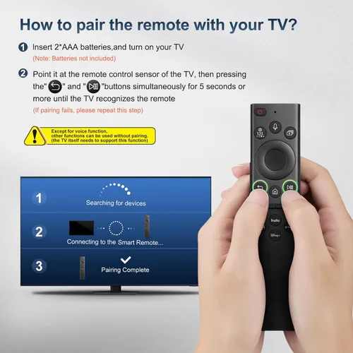 Miniatura 6 de para Samsung-Smart-TV, control remoto, reemplazo, control remoto universal para televisores inteligentes Samsung Frame curvado de cristal 2019 2026