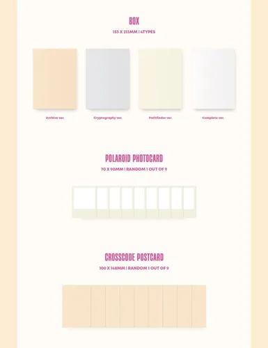 Miniatura 4 de Dreamus TWICE - BETWEEN 1 & 2 11th Mini álbum+Beneficio de preventa+Cartel plegado (criptografía ver.), JYPK1452