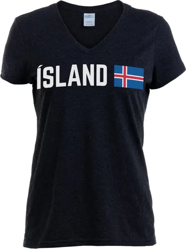 Miniatura 49 de Nations of the World - Camiseta con cuello en V para mujer
