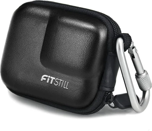 Miniatura 11 de FiTSTILL Mini estuche de almacenamiento de PU para Go Pro Max 2019/Go Pro Max 2025, funda protectora de viaje rígida Kit de accesorios