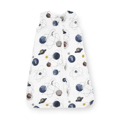 Miniatura 15 de Little Unicorn 0-6 Month Premium Muslin Sleep Sack 1.1 TOG Soft & Breathable Muslin Cotton for safer sleep 2 way zipper (Air Show)