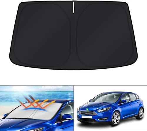 Miniatura 220 de KUST - Parasol plegable para parabrisas para Ford Ranger, accesorios 2019-2025 2026, parasol personalizado para ventana, protector solar plegable