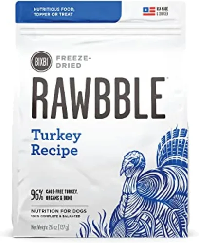Miniatura 14 de BIXBI Rawbble - Alimento liofilizado para perros, receta de cordero, 26 onzas, 97% de carne y órganos, sin rellenos, comida cruda para perros apta