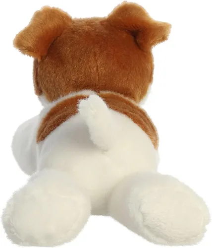 Miniatura 4 de Aurora® - Adorable Mini Flopsie™ perrito Jackie Russell™ - Animal de peluche, facilidad para jugar, compañero eterno - Marrón, 8 pulgadas