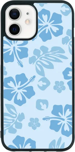 Miniatura 89 de FANXI Funda de teléfono de hibisco azul compatible con iPhone 11 de 6.1 pulgadas, funda protectora a prueba de golpes de TPU con bonita flor azul
