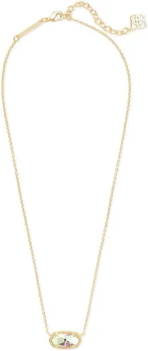 Miniatura 75 de Kendra Scott - Collar Elisa con dije para mujer, joyería de moda, chapado en oro de 14 quilates