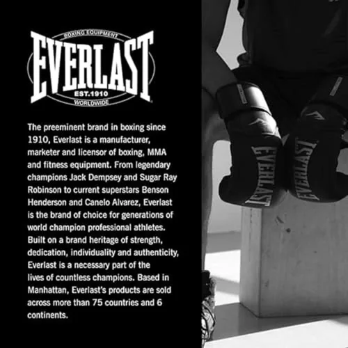 Miniatura 7 de Everlast Guantes de boxeo Elite 2 Negro/Dorado