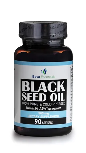 Miniatura 7 de HalalEveryDay Aceite de Semilla Negra Orgánico - Certificado USDA Prensado en Frío Botella de Vidrio Concentración de Timoquinona de Más del 1.5% 3