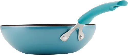 Miniatura 8 de Rachael Ray Sartén antiadherente Cook + Create de 10.5 pulgadas, color azul agave