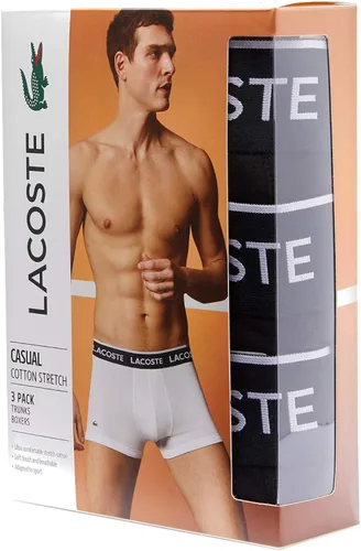 Miniatura 2 de Lacoste Paquete de 3 trajes de baño elásticos de algodón para hombre