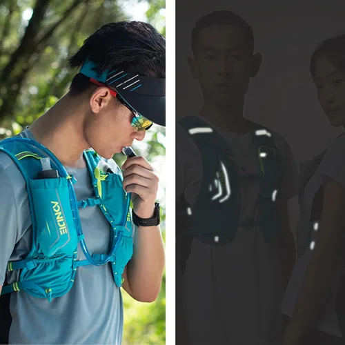 Miniatura 8 de Azarxis Chaleco de Hidratación para Correr Mochila 5L 5.5L para Mujeres y Hombres para Correr en Senderos Carrera de Maratón Ciclismo Senderismo