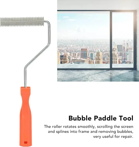Miniatura 2 de Herramienta de rodillo de burbujas para bañera, pintura de fibra de vidrio, rodillo de fibra de vidrio para bañera, ducha, reparación de barcos