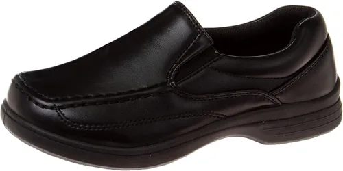 French Toast Zapatos para niños - Zapatos Oxford para niños, uniforme escolar, mocasín, iglesia, zapatos de vestir sin cordones de piel sintética