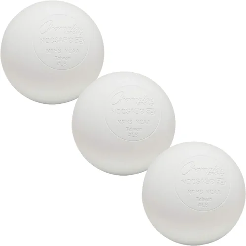 Miniatura 29 de Champion Sports Lacrosse Balls - Tamaño y peso oficiales, aprobado por la NCAA y NFHS, certificado SEI - Profesional y juvenil juego y práctica