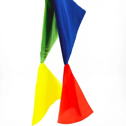 Miniatura 4 de sumrica 2 bufandas mágicas de seda que cambian de color, bufandas para calles de truco de magia, pañuelo para niños y adultos, regalo de fiesta