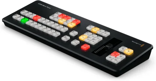 Miniatura 8 de Blackmagic Design ATEM Micro Panel de conmutación de transmisión en vivo con diseño intuitivo, control eficiente, 50 botones retroiluminados LED