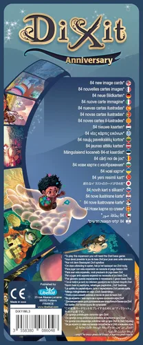 Miniatura 3 de Asmodee Libellud Aniversario de Dixit Expansión Juego de imaginación y creatividad ganador de varios tiempos A partir de 8 años 3 a 8
