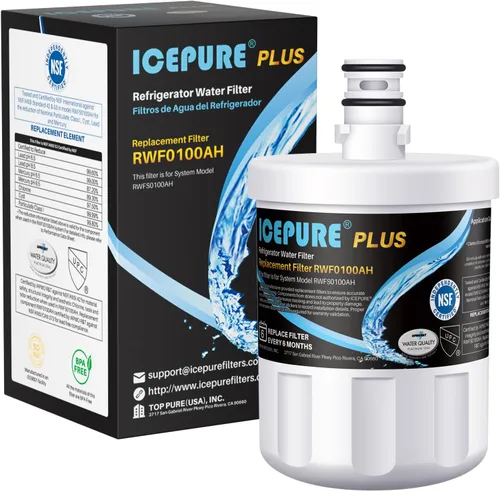 Miniatura 15 de ICEPURE 5231JA2002A Filtro de agua para refrigerador, Compatible con LG LT500P, ADQ72910911, GEN11042FR-08, ADQ72910901, ADQ72910907, LFX25974ST