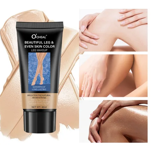 Miniatura 7 de Maquillaje de piernas impermeable sin transferencia, maquillaje para venas varicosas, cicatriz corporal para cubrir tatuajes, 2 piezas
