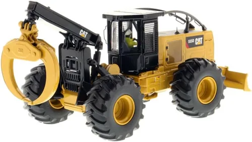 Miniatura 2 de Diecast Masters Caterpillar 555D Skidder High Line Series Vehículo, 7.29 x 3.03 x 2.68 pulgadas