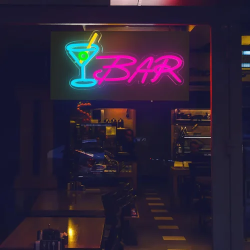 Miniatura 7 de Letrero de neón de barra de neón para el hogar, bar, luces LED, letreros de cerveza para decoración de pared de fiesta, luz de neón para bar, pub