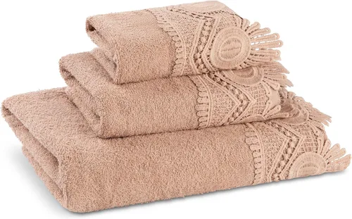 Miniatura 17 de Zahari Home Sinatra Juego de toallas de baño de 3 piezas: toalla de baño, toalla de mano y paño de limpieza, absorbentes, color negro