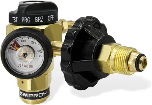 Regulador de purga de nitrógeno del medidor de flujo VN-650