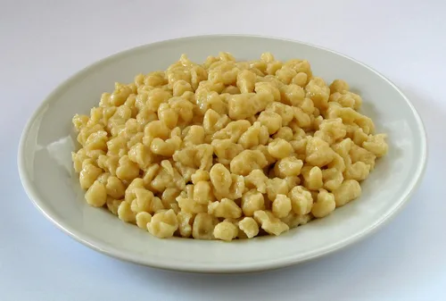 Miniatura 9 de Zoie + Chloe, tapa de acero inoxidable para preparar Spaetzle, con espátula, Round