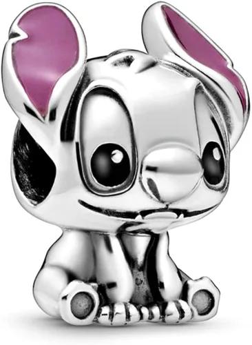 EZ Tuxedo Dijes de dibujos animados de plata de ley 925, colección de joyas del arte de la animación para pulseras, Metal, Circonita cúbica