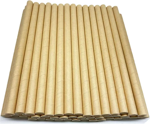 Miniatura 2 de Smoothies Straws, Disposable Paper Drinking Straws 0.35inch Wide for Milkshakes Shakes Malts Juice Particle Jumbo Frozen Drinks, 66PCS Black