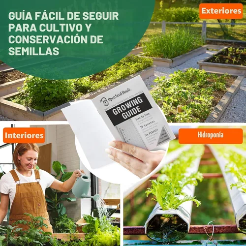 Miniatura 7 de Survival Gear, 15.000 semillas orgánicas Heirloom sin OMG, semillas para plantar verduras y frutas Comida de supervivencia para tu kit
