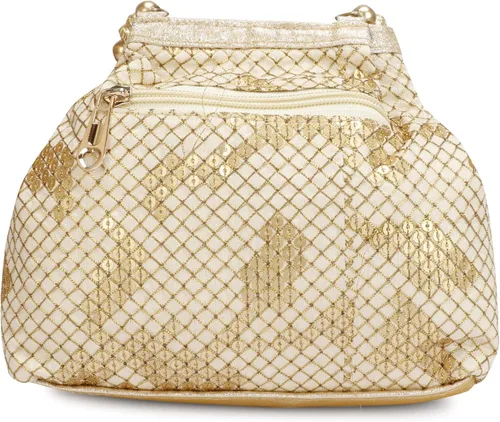 Miniatura 4 de Bolso Potli de seda bordado de diseño étnico indio con perlas de Batwa