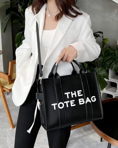 Miniatura 5 de NEGBIU The Tote Bag para mujer, bolso de mano de piel sintética, bolso cruzado o asa para el trabajo, la escuela (10.6 x 13 x 6.3 pulgadas)