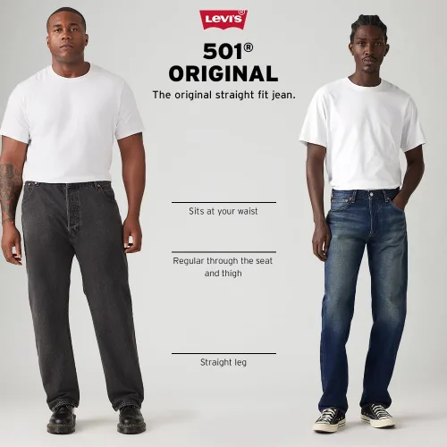 Miniatura 5 de Levi's Jeans 501 Original Fit para hombre (también disponibles en tallas grandes y altas)