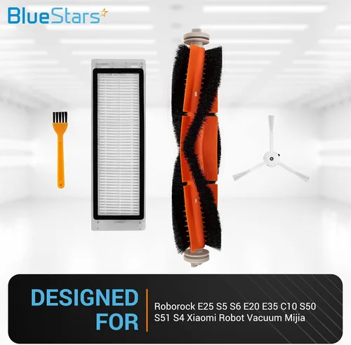 Miniatura 3 de BlueStars Piezas de repuesto para Roborock S6 Pure S6 E4 S4 S4 Max S5 S5 Max E2 E3 E5 E20 E25 E35 S50 S65 C10 Xiaomi Mijia Robot Aspiradores – 2