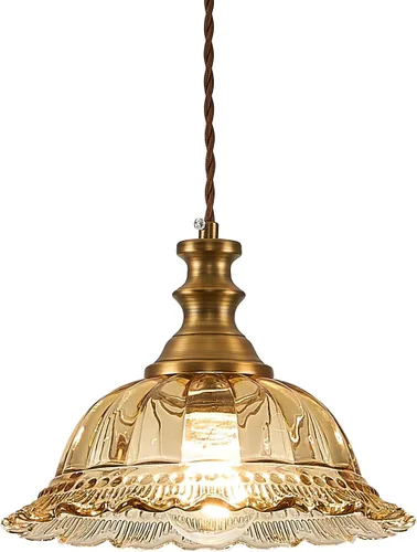 Miniatura 26 de HDDFL Lámparas Colgantes de Vidrio Modernas Accesorios de Iluminación Colgante Lámpara Colgante Acabado Cepillado Accesorio de Luz Colgante