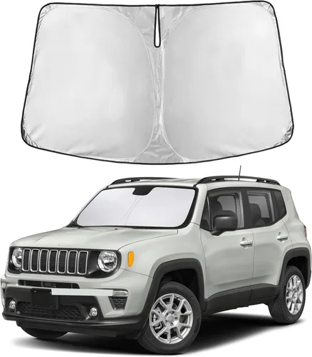 Miniatura 13 de Autovir Parasol para parabrisas Rivian R1S 2022-2024 2025 2026, parasol para ventana delantera, protección UV, bloqueador de calor, accesorios