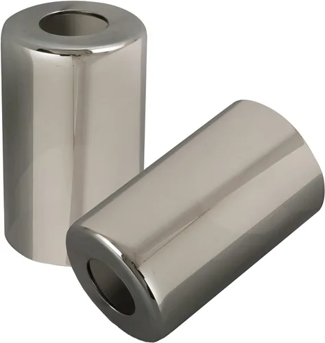 Paquete de 2 pantallas de lámpara de vidrio gris ahumado, pantalla cilíndrica de vidrio brillante industrial de repuesto o globo para lámpara