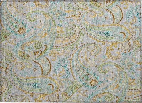 Miniatura 30 de Addison Rugs Chantille ACN533 - Alfombra negra de 8 x 10 pies, resistente a las manchas, lavable a máquina, no se desprende, para dormitorio, sala