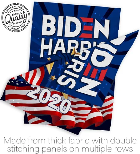 Miniatura 7 de Biden Harris Flag Bandera de decoración de casa electoral de 2020 Vote President Patriotic Demócrata Republicano Tea Party de Estados Unidos