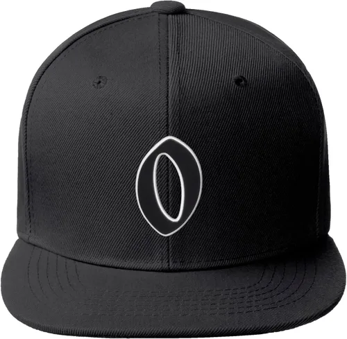 Miniatura 985 de Daxton Gorra clásica con visera de billete plano con letras del alfabeto inglés antiguo de la A a la Z