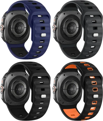 Miniatura 7 de Acextro Paquete de 6 Correas Deportivas Marinas Compatibles con Galaxy Watch Ultra de 47 mm (2025/2024), Correas para Reloj Samsung Watch 7 Ultra