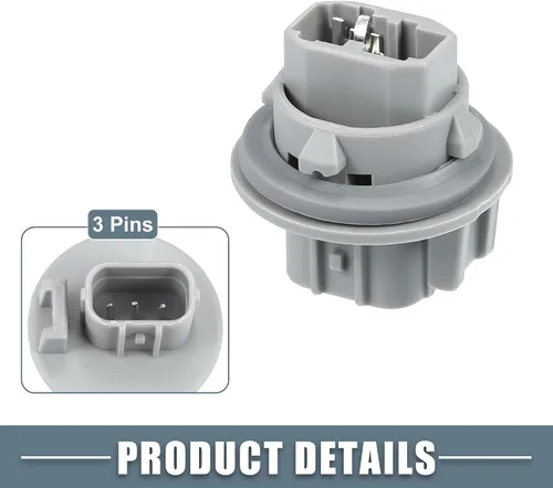 Miniatura 4 de Señal de giro 33302S5AA01 bombilla para Acura RDX 2007-2015 plástico gris