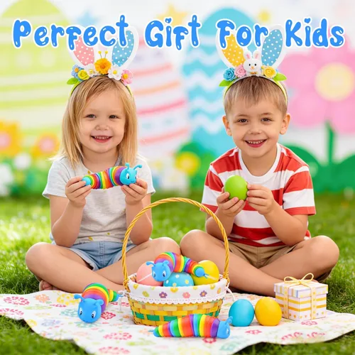Miniatura 7 de Cevioce Juguete Fidget de Babosa, Juguetes Fidget de Babosa Sensorial para Niños y Adultos, 1 PC Juguetes Sensoriales para Autismo para Niños